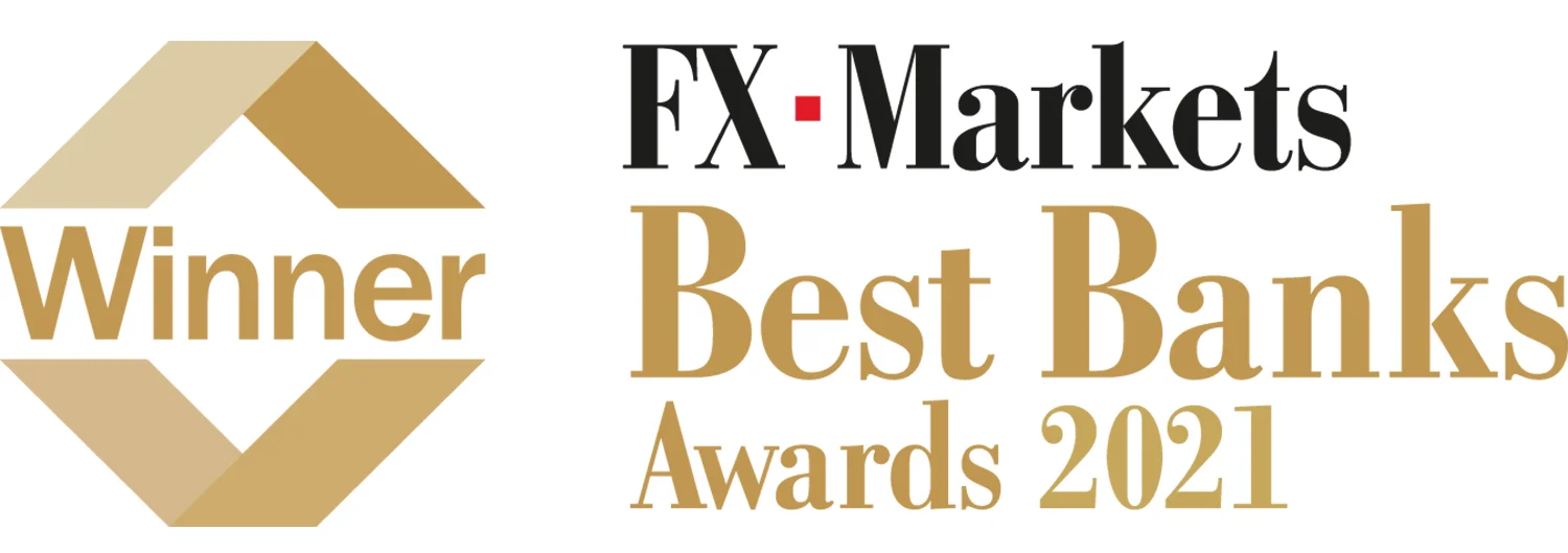 Winner: FX Markets Best Banks 2021 Awards