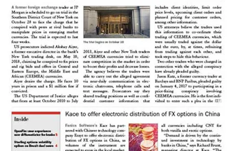 FX Week cover – 21 October 2019