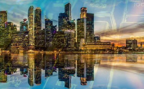 Singapore gold montage 