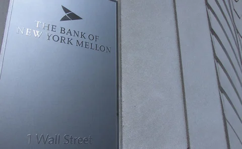 Bank of New York Mellon on Wall Street