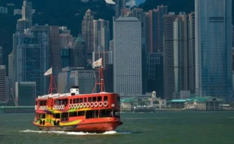Hong Kong harbour
