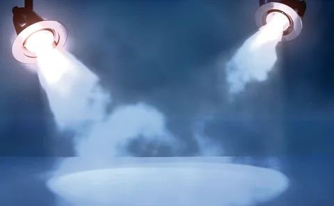 two-spotlights-illuminating-smoky-stage