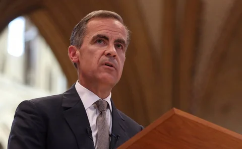 Bank of England governor Mark Carney