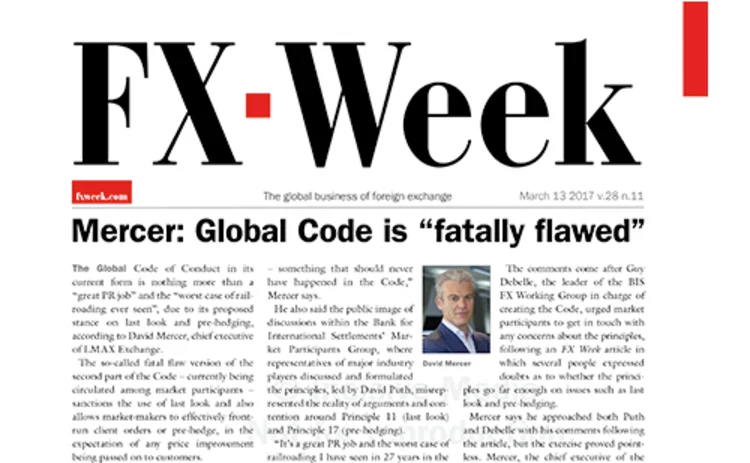 FX Week cover - 13 Mar 2017
