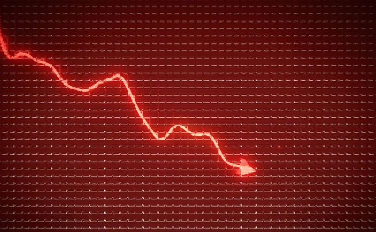 graph drop fall down trading - Getty
