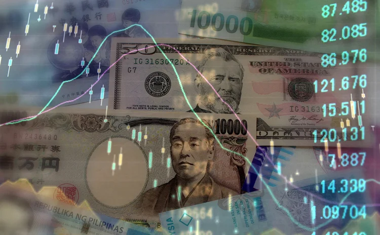 Yen dollar screen Yen dollar screen