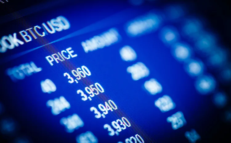 BTCUSD-Getty-851757854 Blue trading screen showing BTC/USD amounts