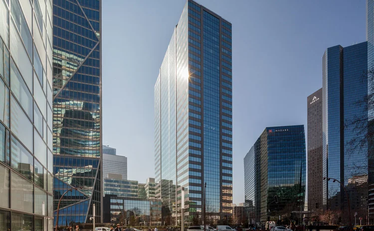 Europlaza tower in Paris is home to the European Banking Authority Europlaza tower in Paris is home to the European Banking Authority