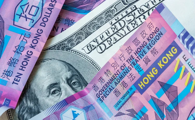 HKD/USD Hong Kong and US dollar notes