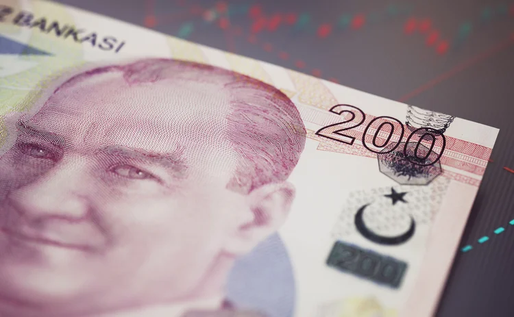 Turkish lira banknote