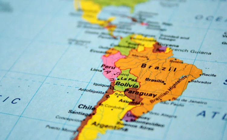 Map of Latin America Map of Latin America