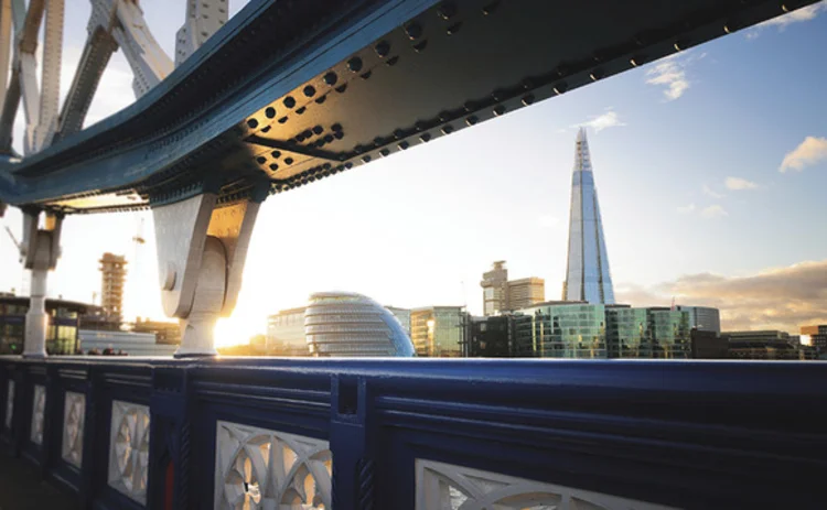 Tower Bridge - view of the Shard