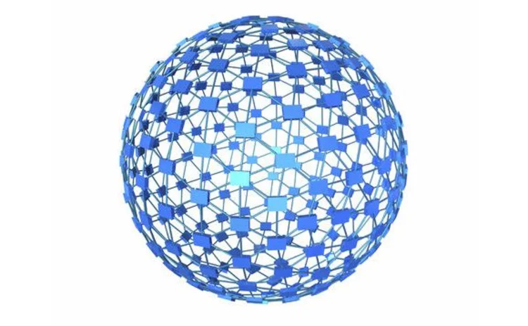 vector-sphere-network-electric-blue-on-white-background