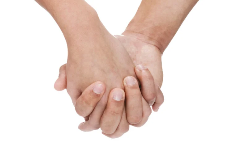 Holding hands Holding hands