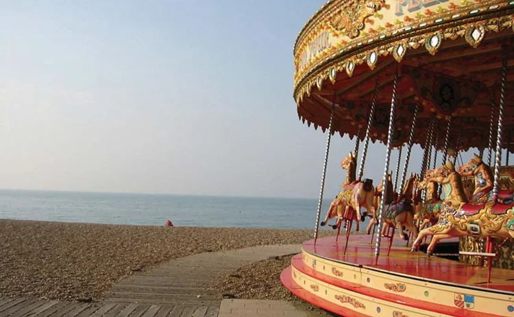 Carousel on Brighton beach
