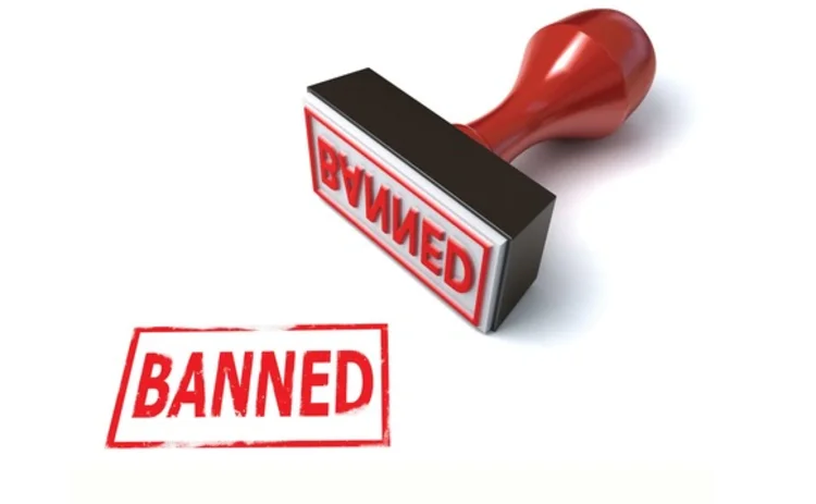 Banned stamp Banned stamp