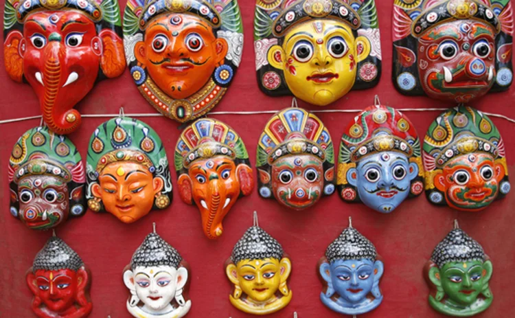 Nepalise masks Nepalise masks