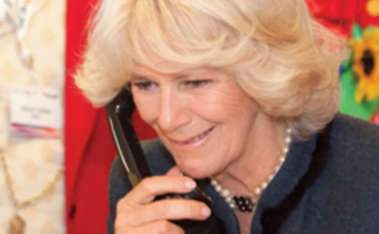 HRH The Duchess of Cornwall at the Icap charity day 2011
