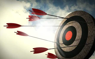 Arrows missing a target 