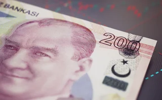 Turkish lira banknote