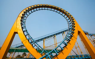 Loop the loop rollercoaster