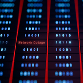 Error message on network display